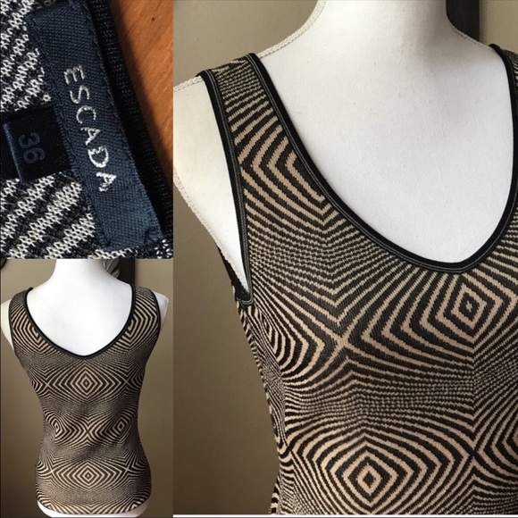 Escada Tops - escada sleeveless top
